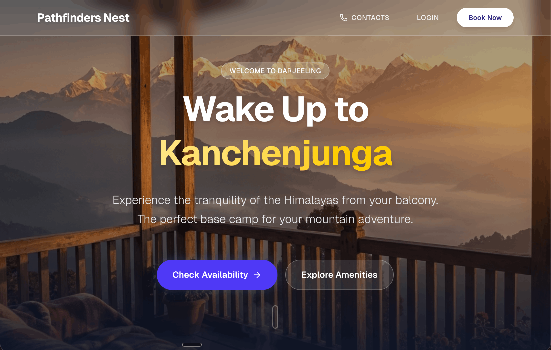Hotel Management Dashboard screenshot
